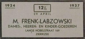 Zierikzeesche Nieuwsbode 23-4-1937.