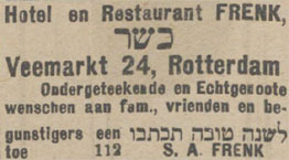 Nieuw Israëlitisch Weekblad 24-9-1919.
